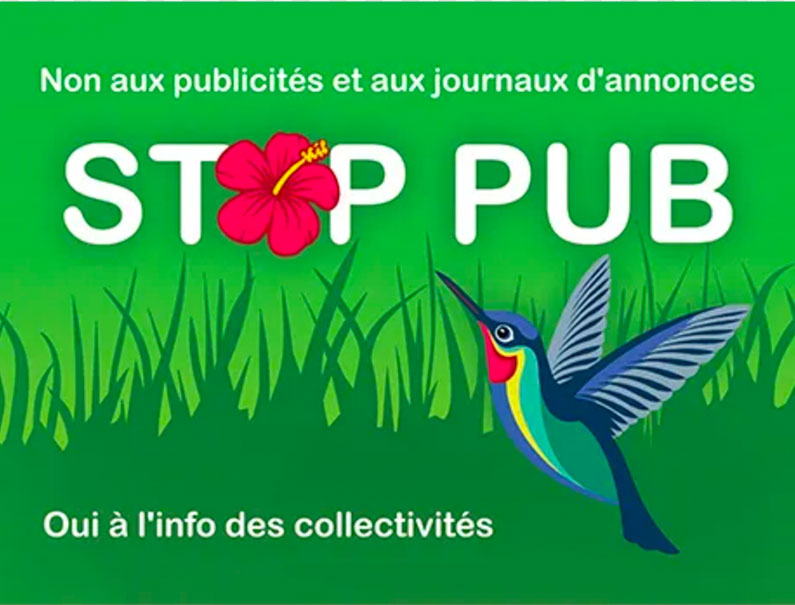 L’autocollant Stop Pub