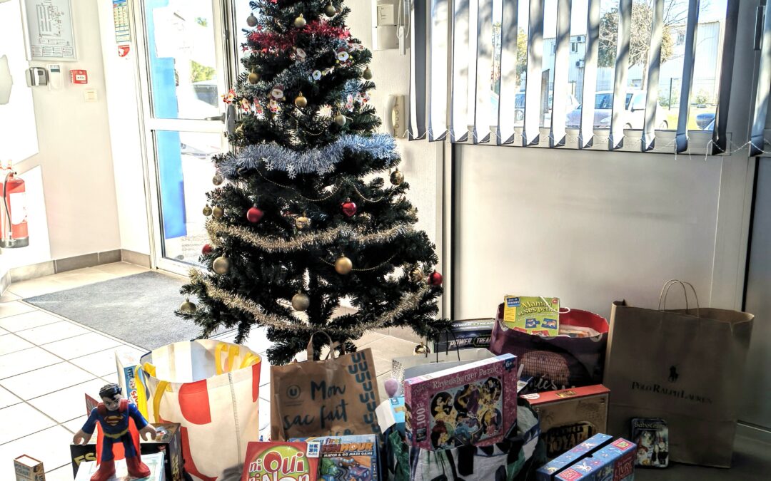 Chez FDS Pro, novembre rime aussi avec solidarité : une collecte de jouets pour la Croix-Rouge